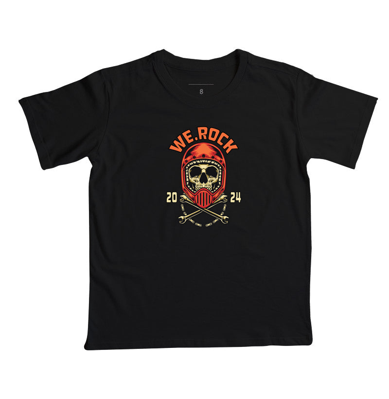 camiseta infantil werock motorcycle tool