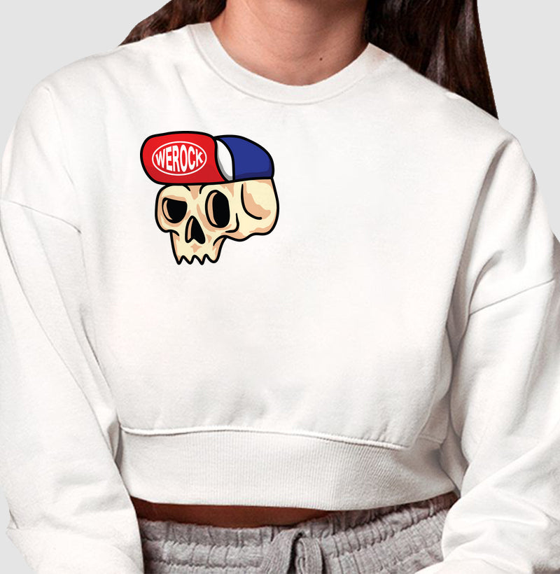 cropped moletom werock cap