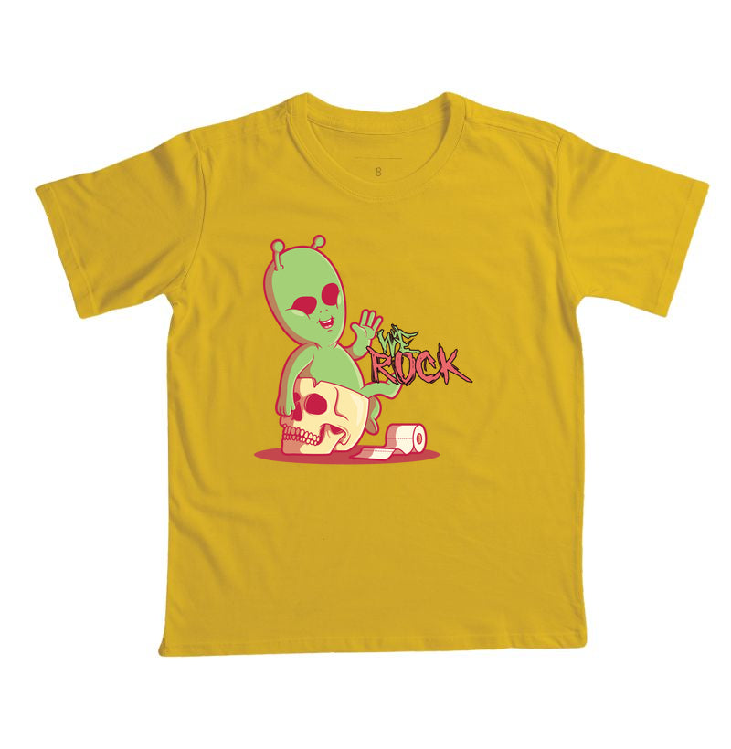camiseta infantil werock et