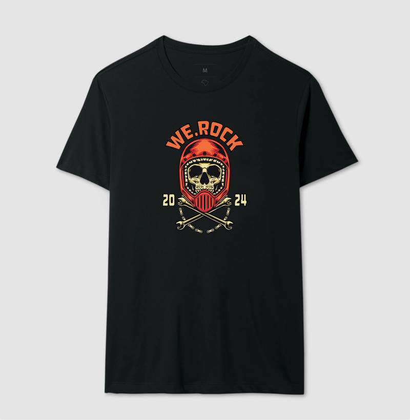 camiseta werock motorcycle tool masculina