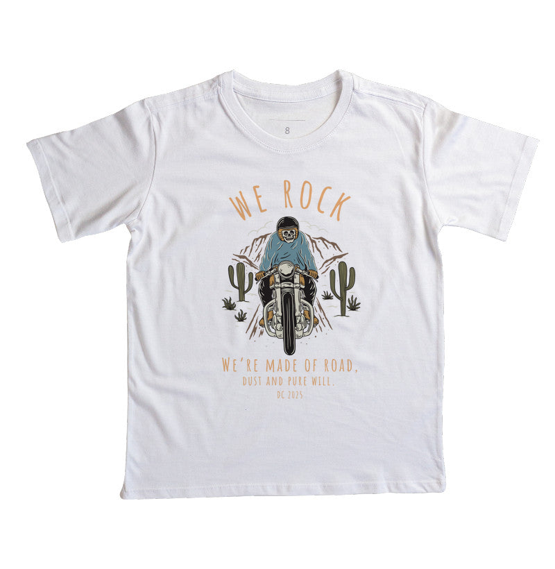 camiseta infantil werock road