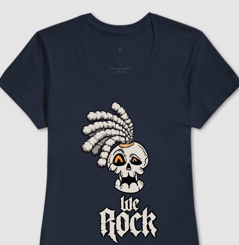 camiseta werock dread full feminina