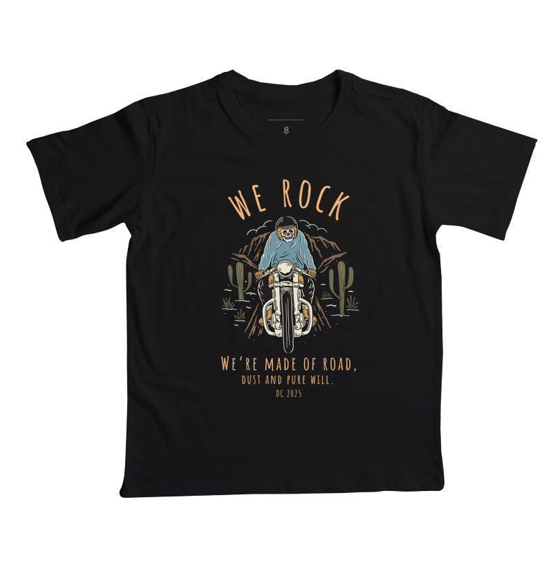 camiseta infantil werock road