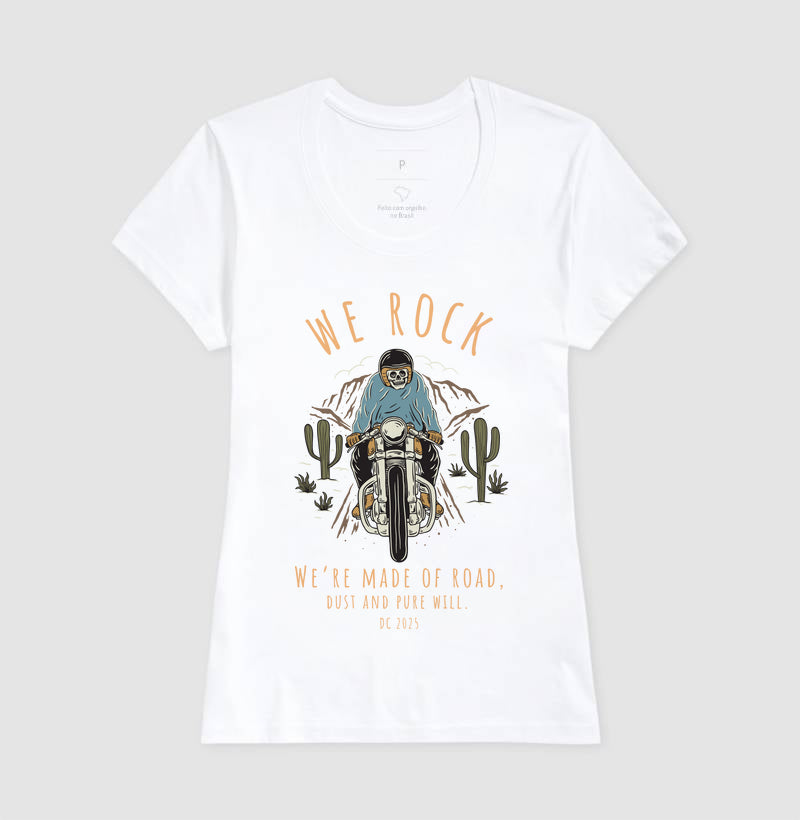 camiseta werock road feminino