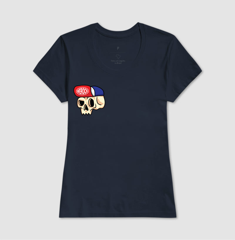 camiseta werock cap feminina