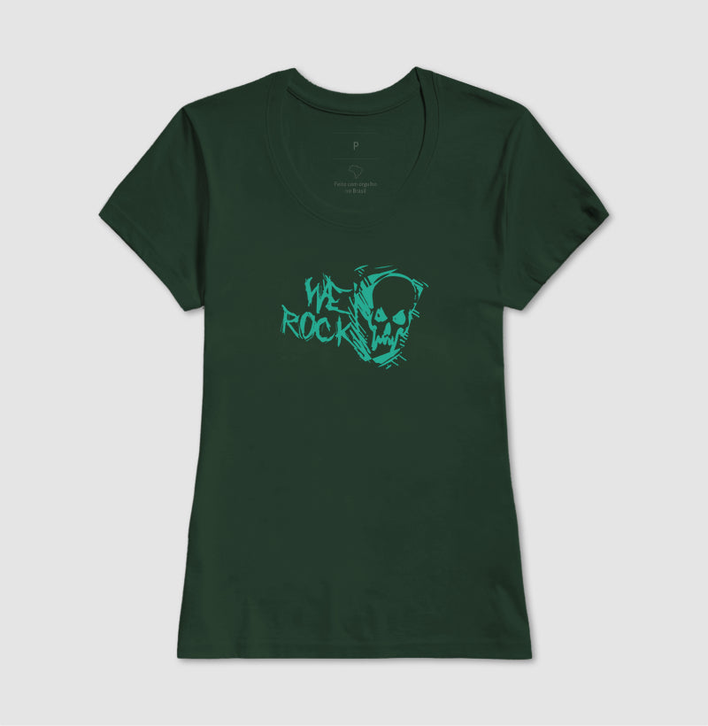 camiseta werock ghost feminina