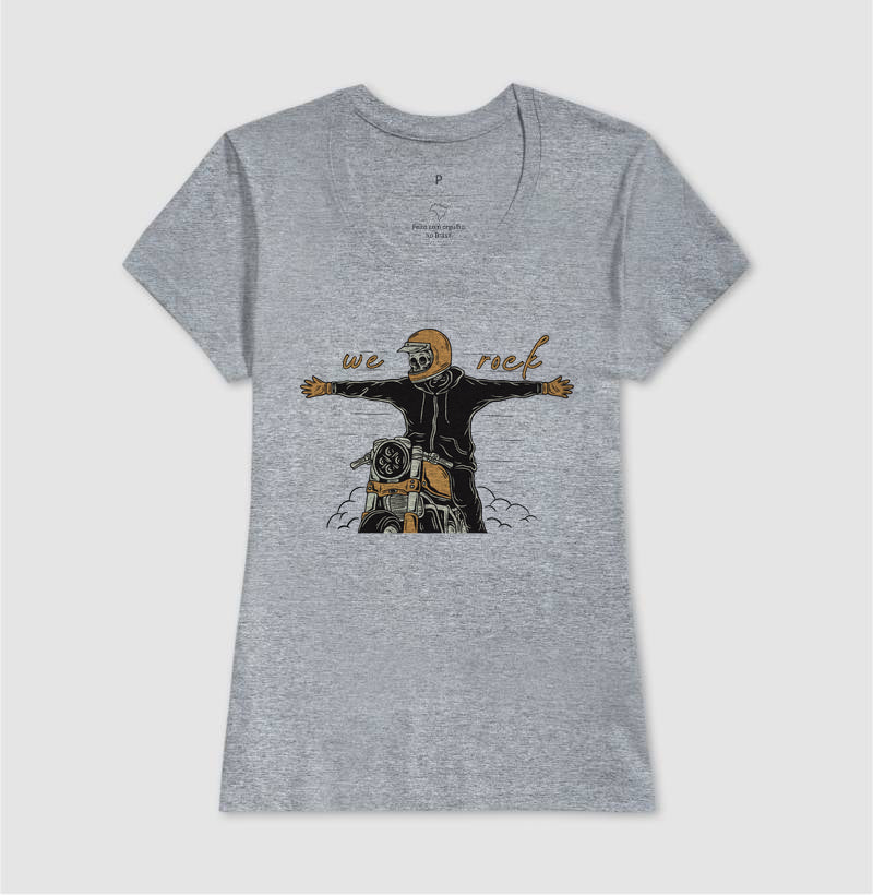 camiseta werock open arms feminina