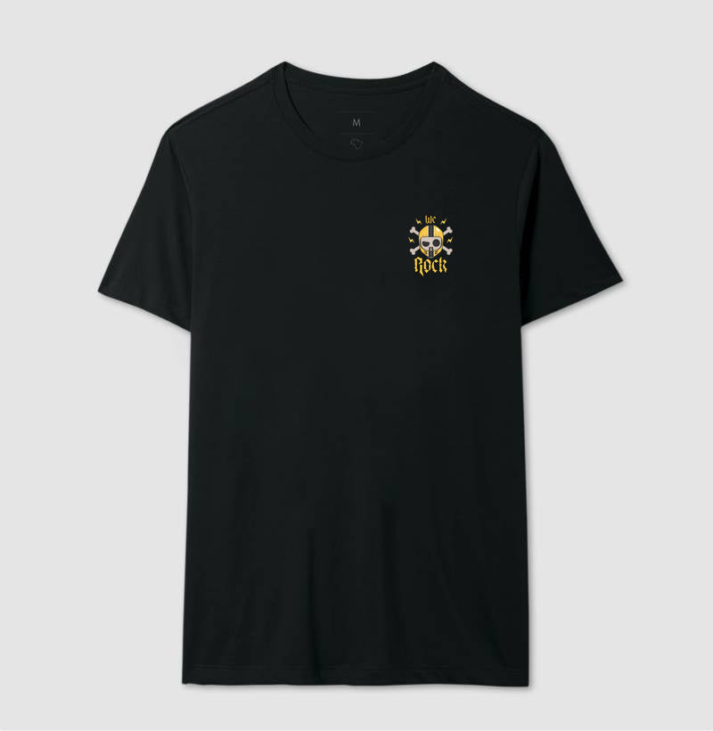 camiseta werock motorcycle skull masculina