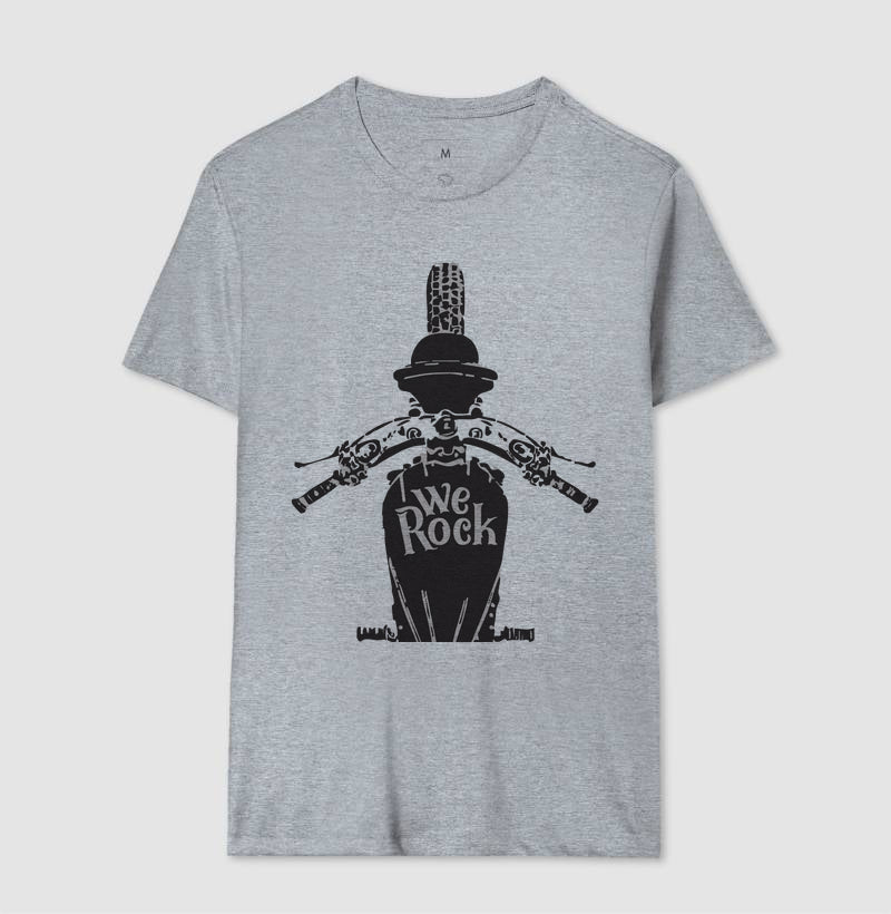 camiseta werock motorcycle driving masculina