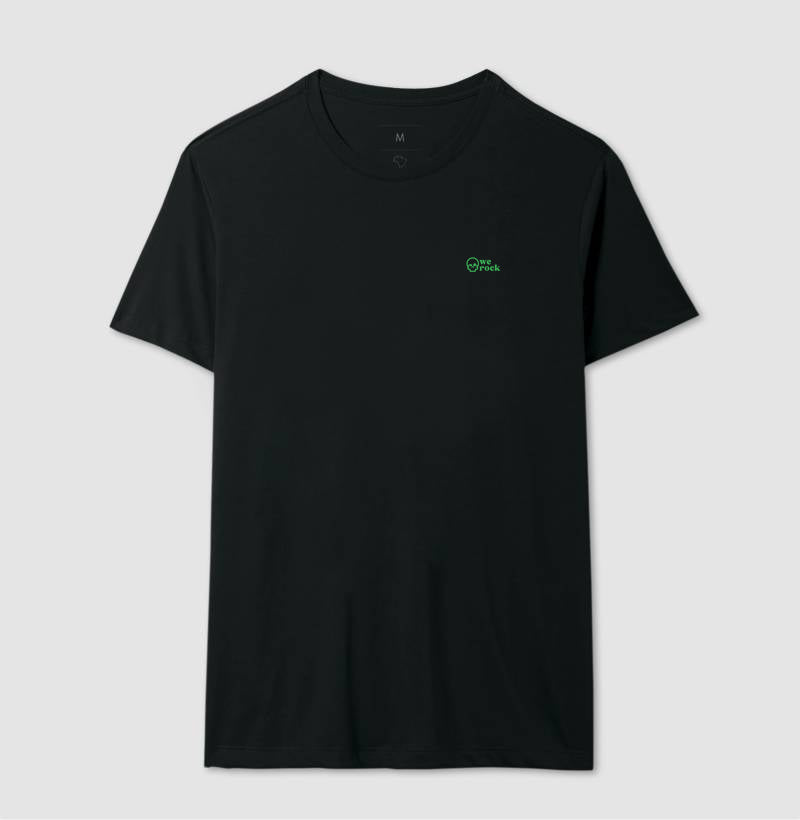 camiseta werock skull green masculina