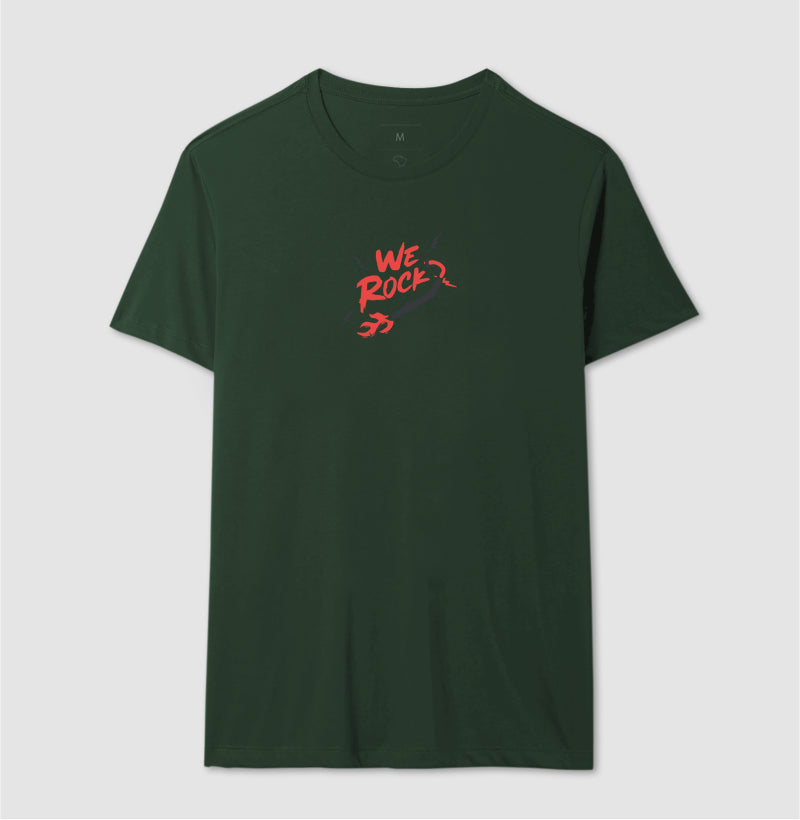 camiseta werock motorcycle exhaust masculina