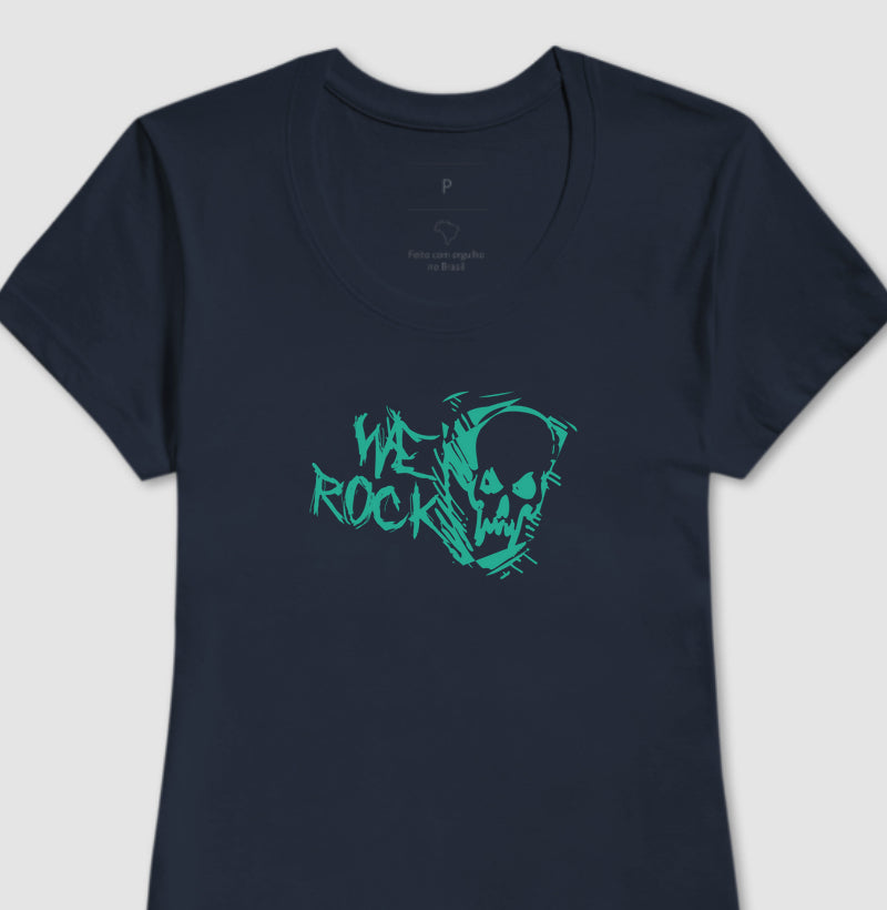 camiseta werock ghost feminina