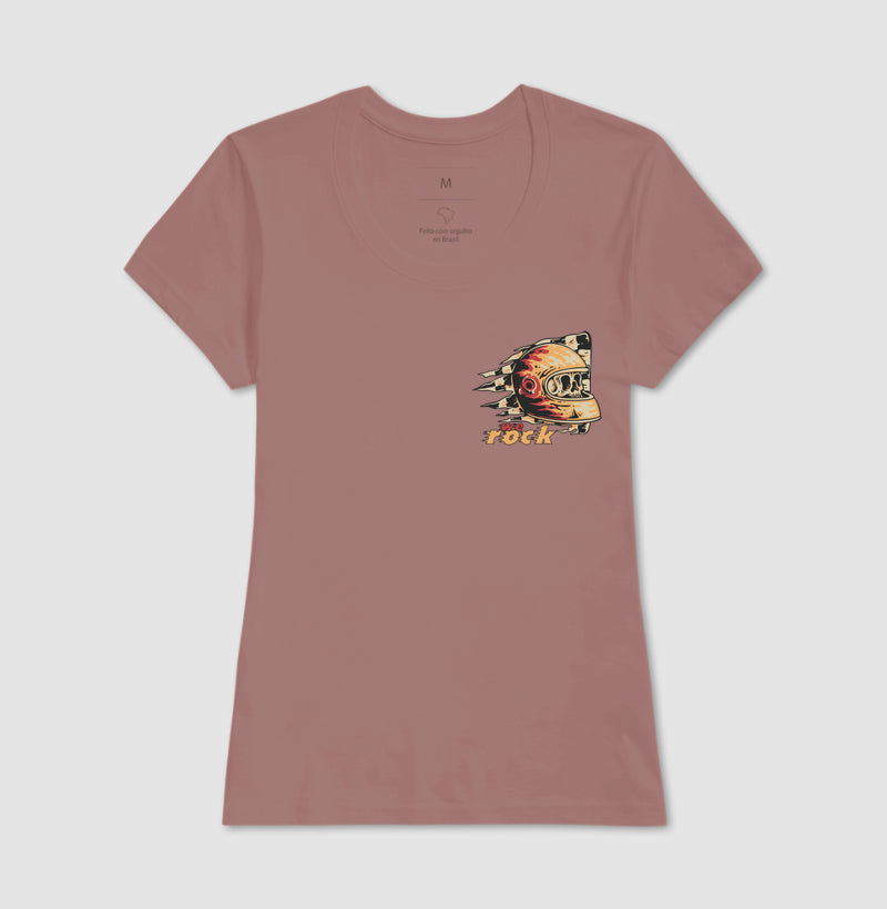 camiseta werock helmet racing feminina