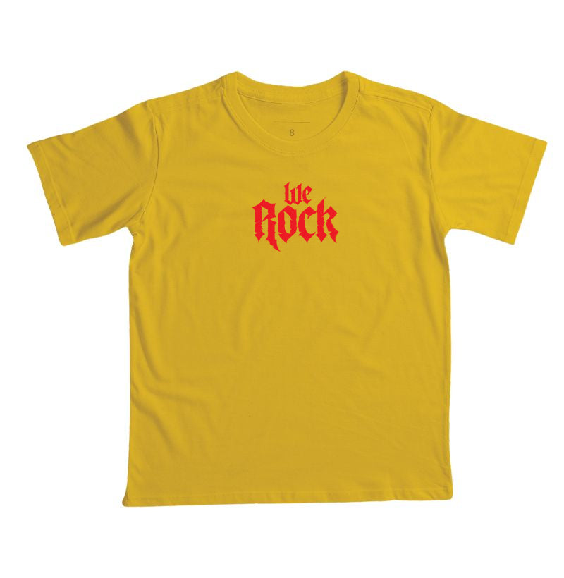 camiseta infantil werock rock