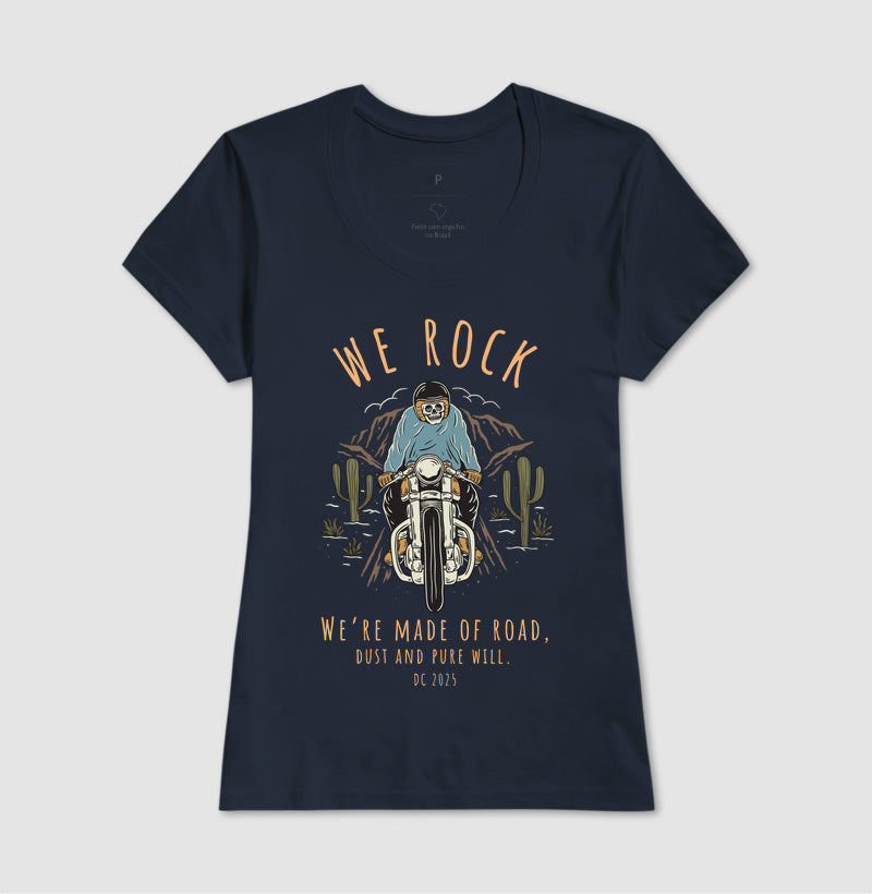 camiseta werock road feminino