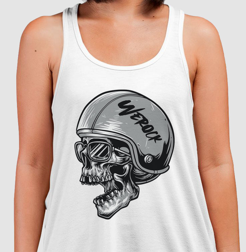 regata werock motorcycle helmet skull