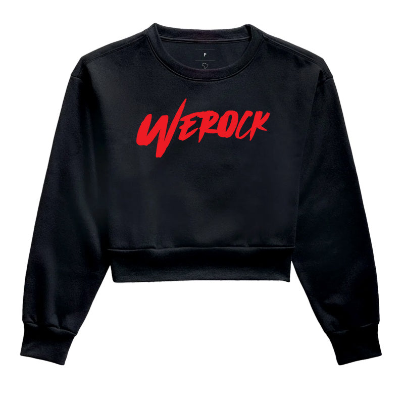 cropped moletom werock logow