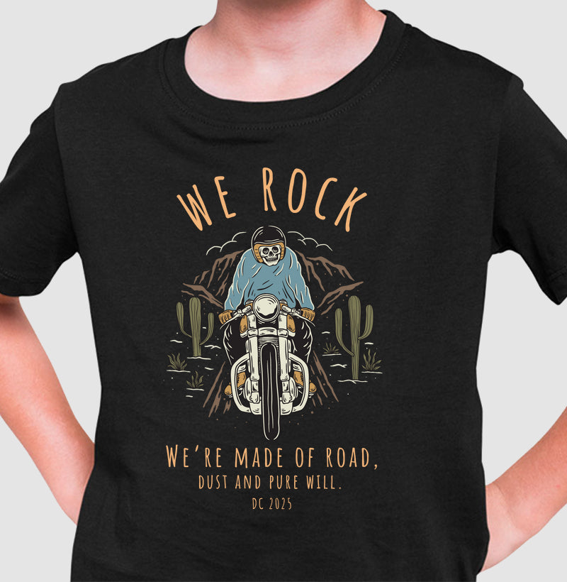 camiseta infantil werock road