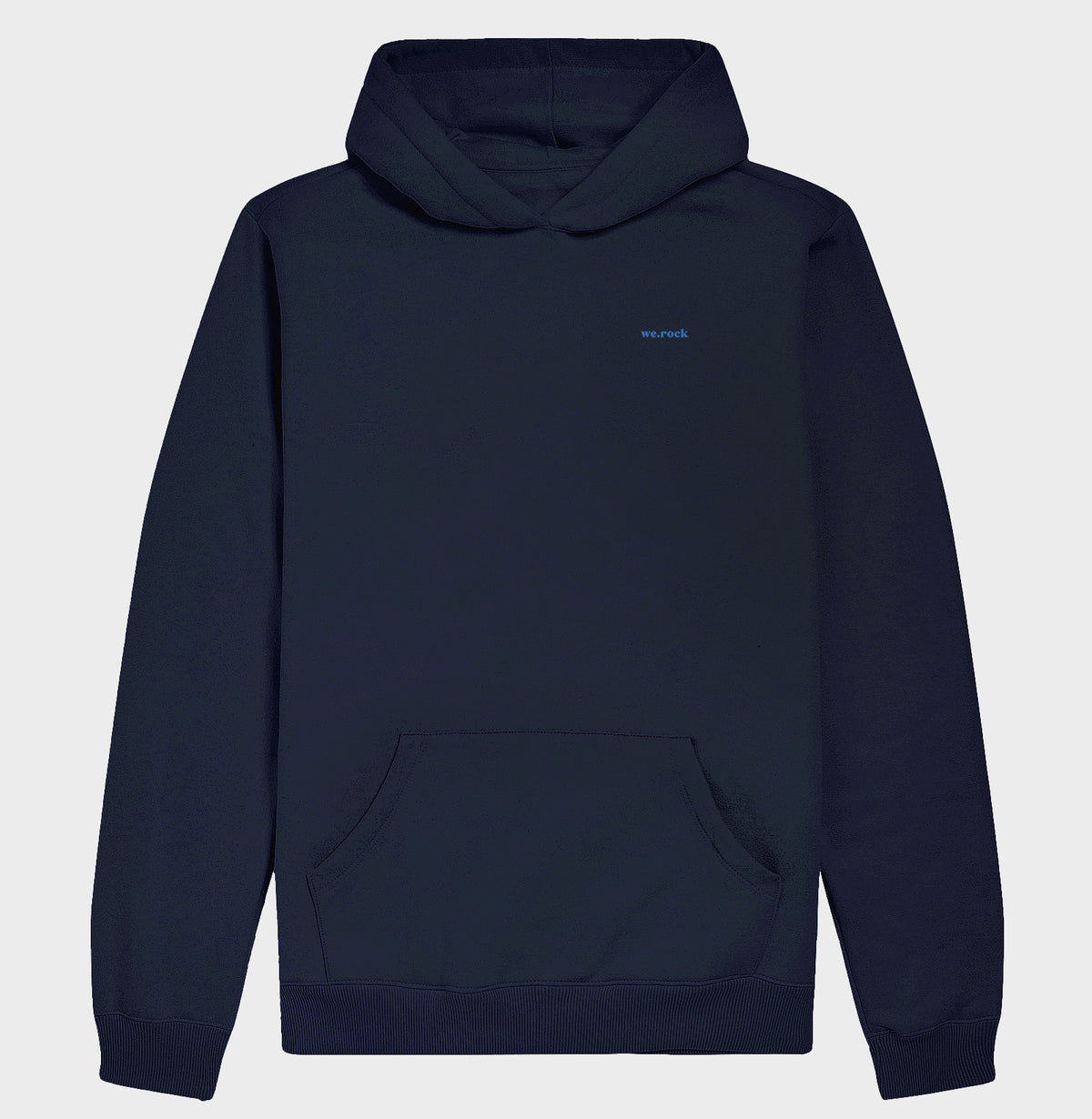 moletom werock logo simple blue