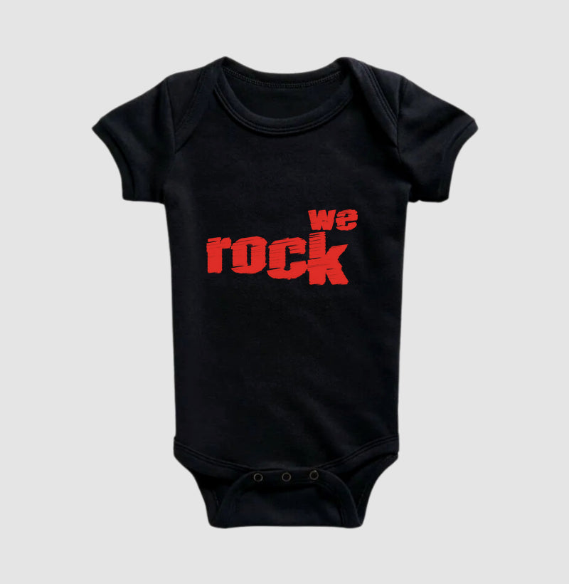 body infantil werock logo rock