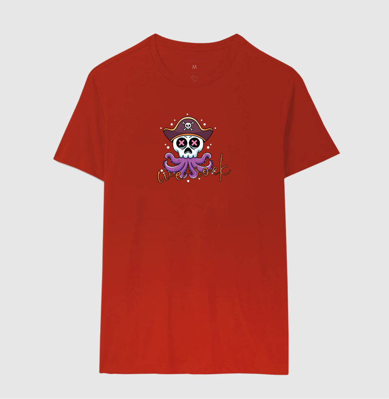 camiseta werock squid masculina