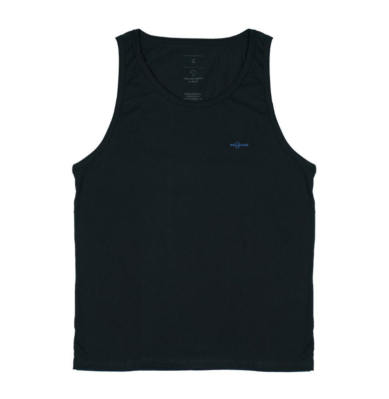 regata basic werock logo blue feminina