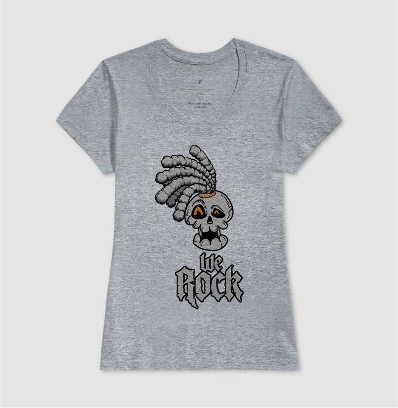 camiseta werock dread full feminina