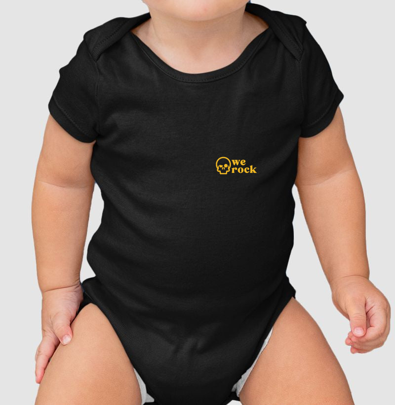 body infantil werock skull gold