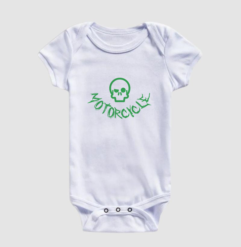 body infantil werock motorcycle logo