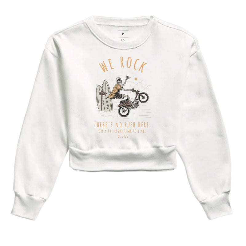 cropped moletom werock rush