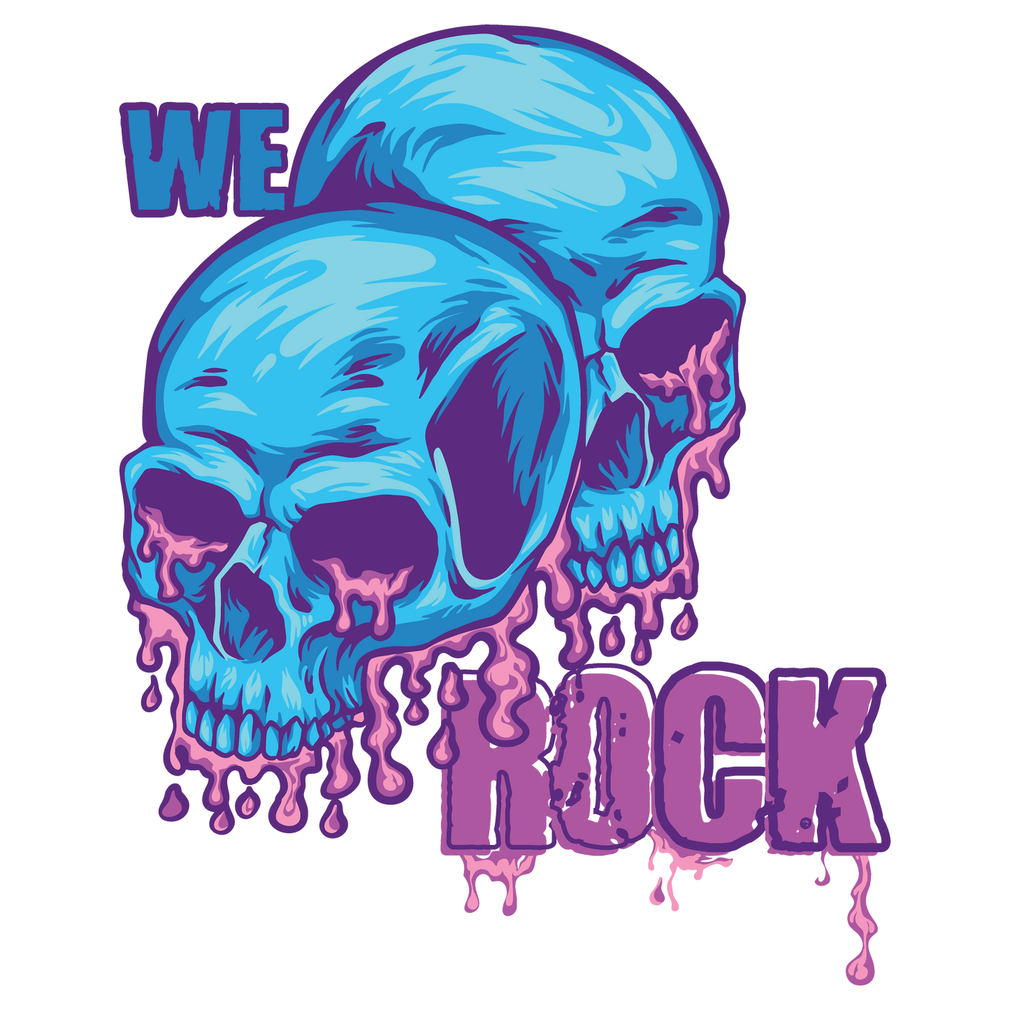 camiseta werock melting masculina