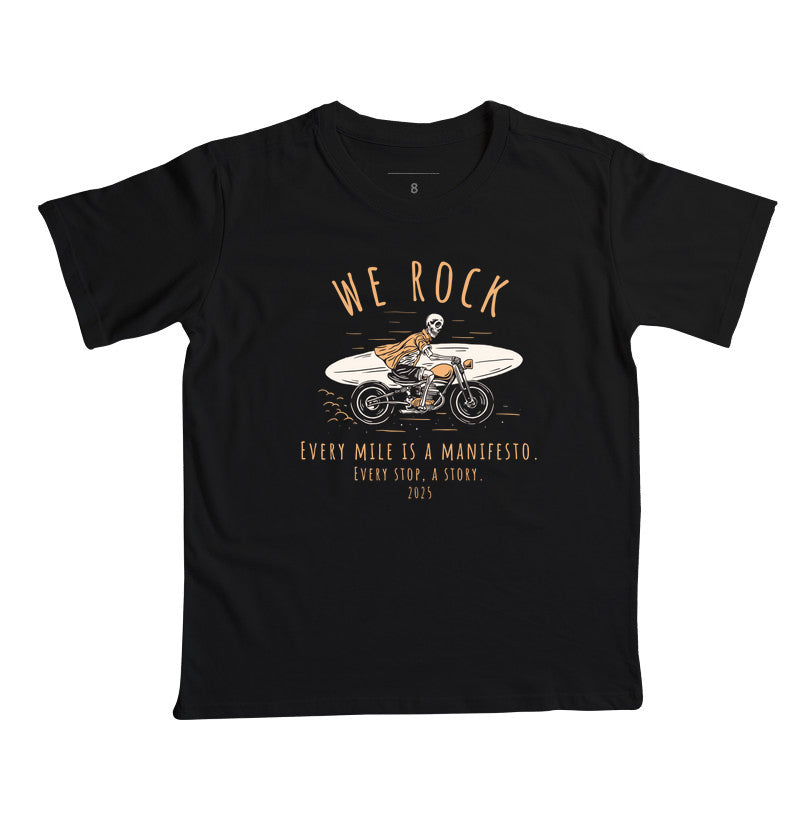 camiseta infantil werock manifesto