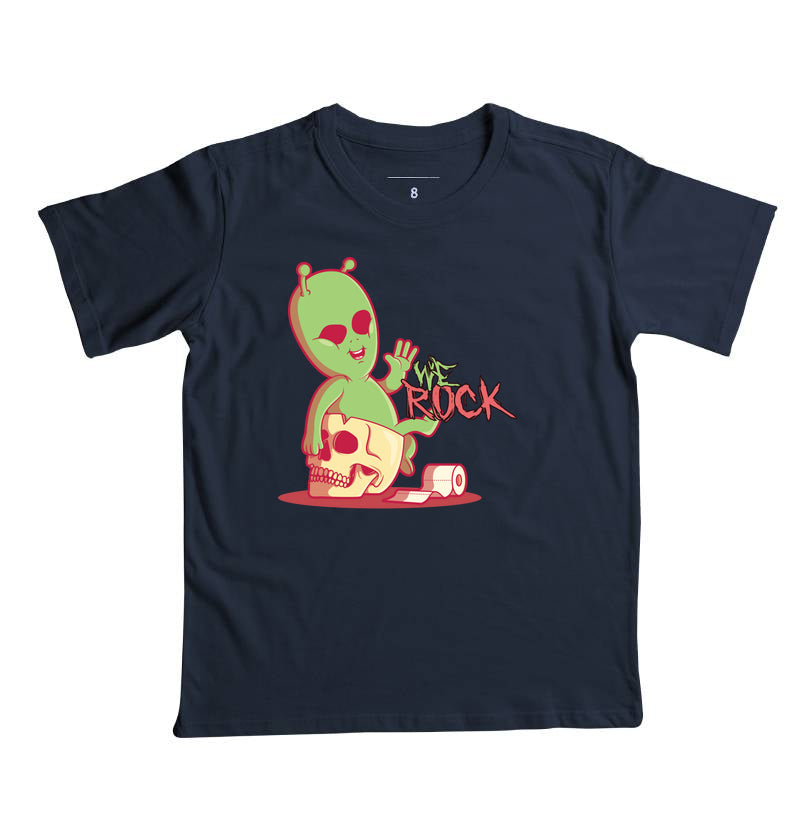 camiseta infantil werock et