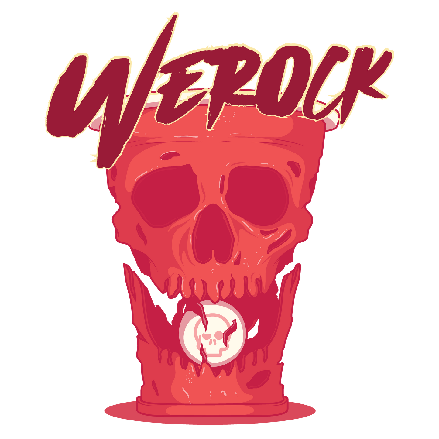 camiseta werock cups feminina