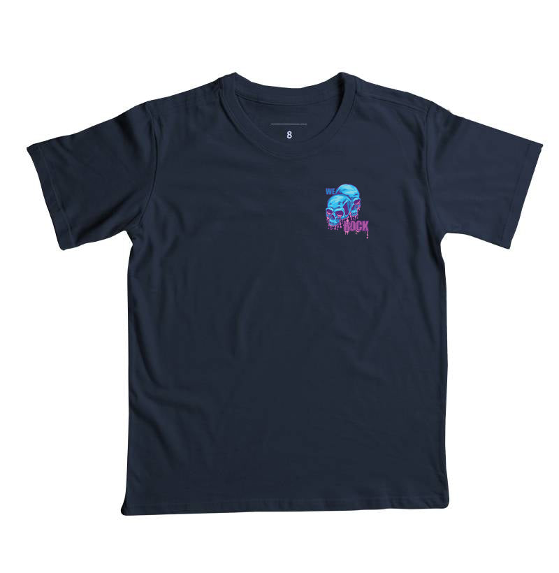 camiseta infantil werock melting