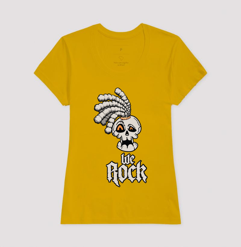 camiseta werock dread full feminina