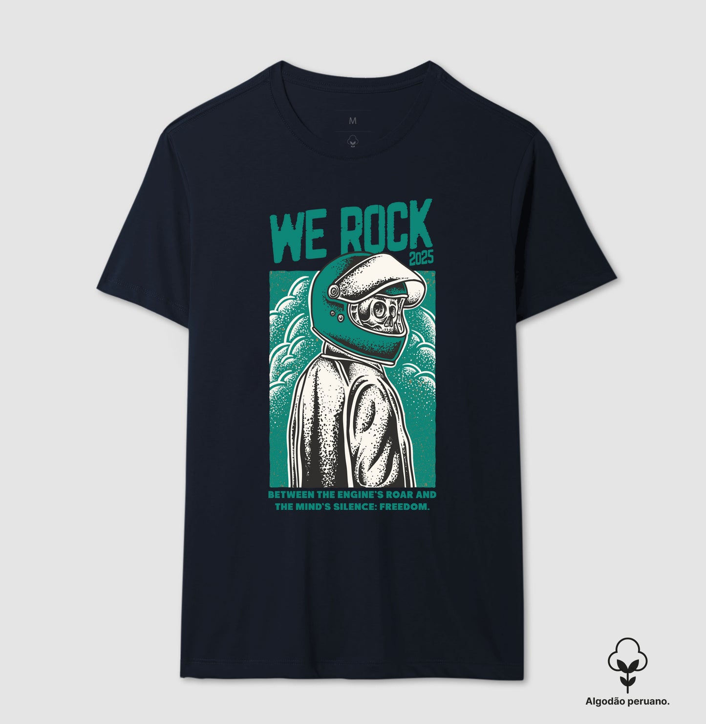 camiseta algodão peruano werock trip masculina