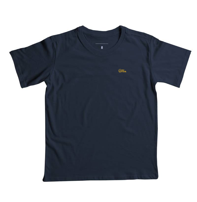 camiseta infantil werock skull gold