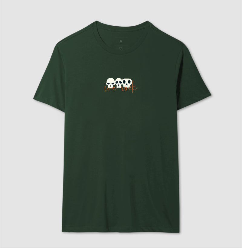 camiseta werock Hskulls masculina