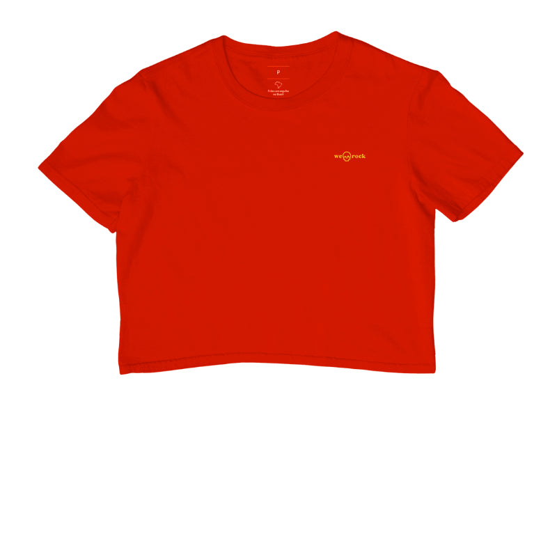 cropped basic werock logo gold