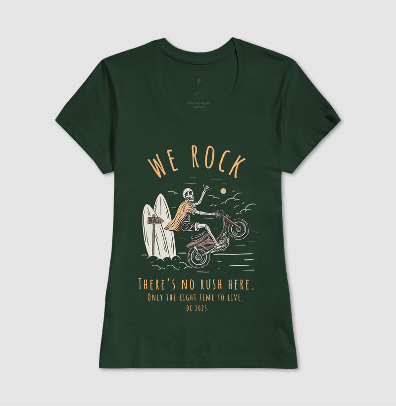 camiseta werock rush feminina