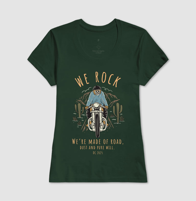 camiseta werock road feminino