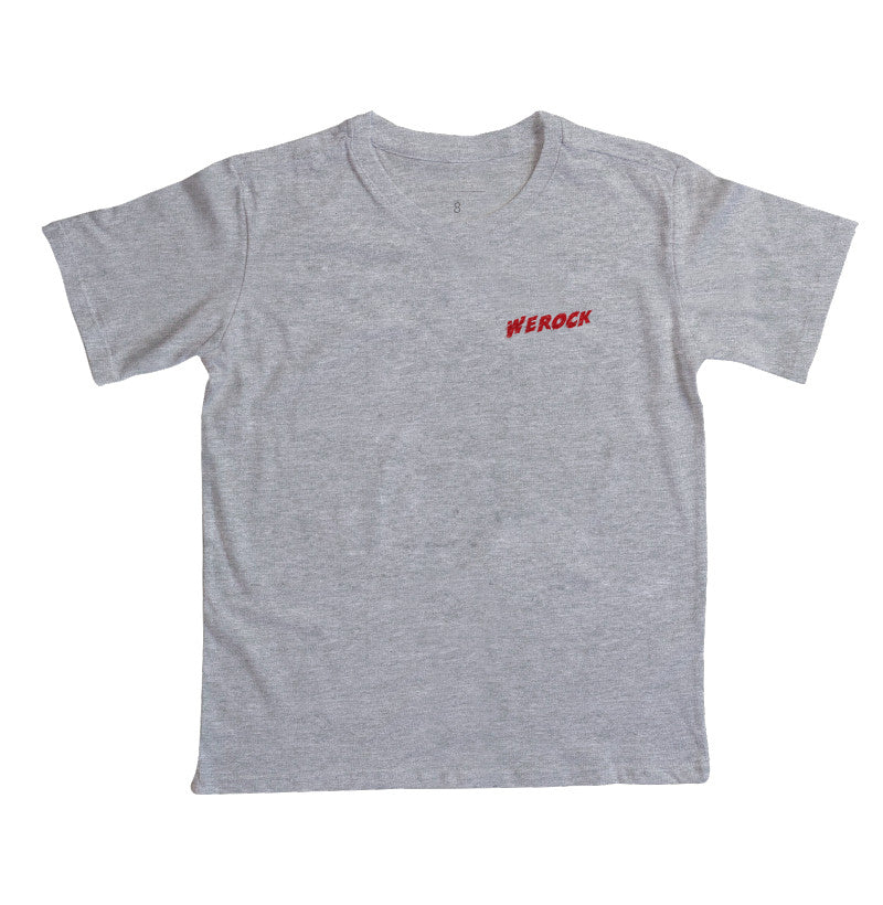 camiseta infantil werock logo move