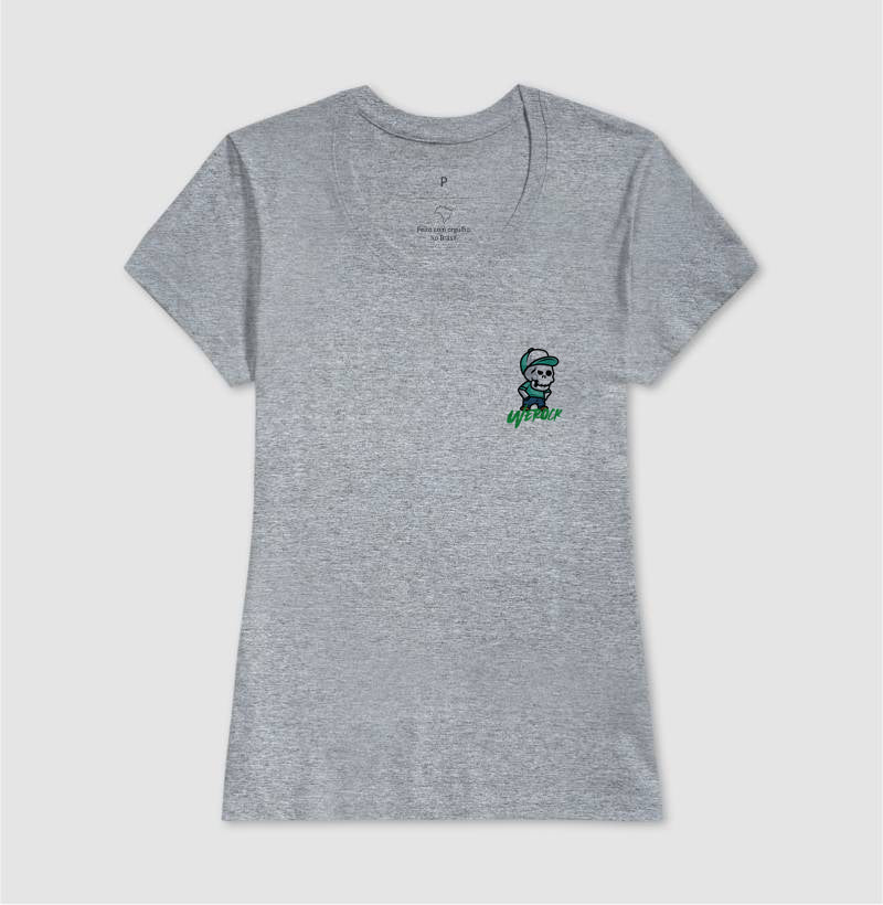 camiseta werock angry feminina