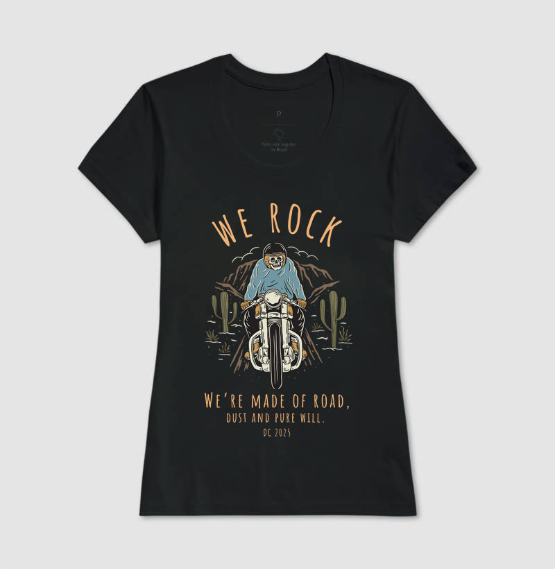 camiseta werock road feminino