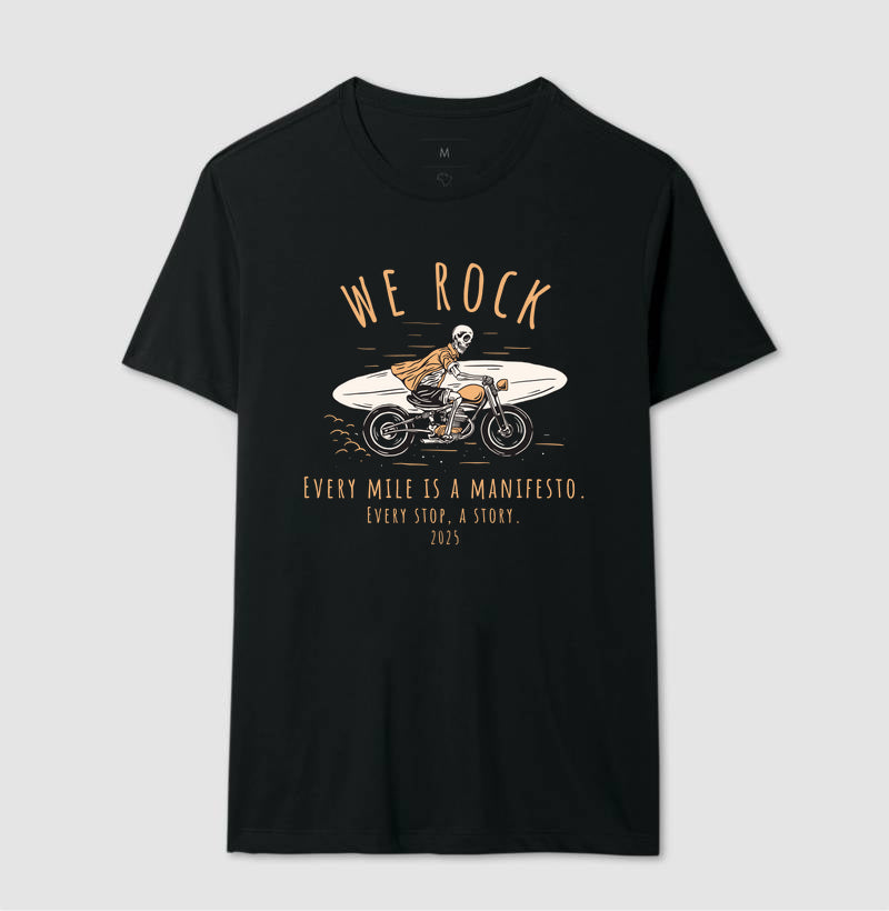 camiseta werock manifesto masculina