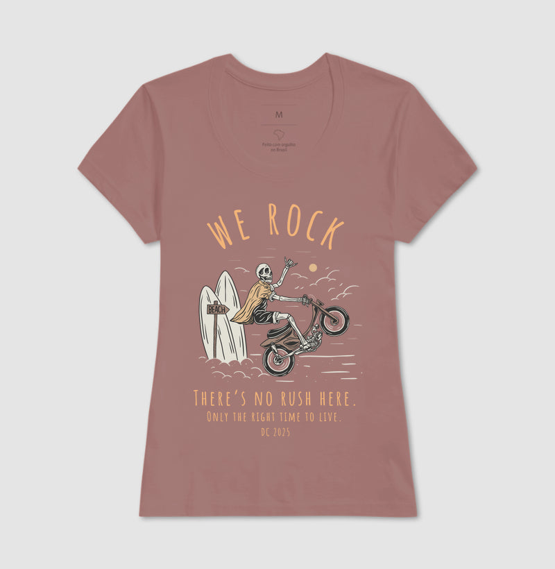 camiseta werock rush feminina