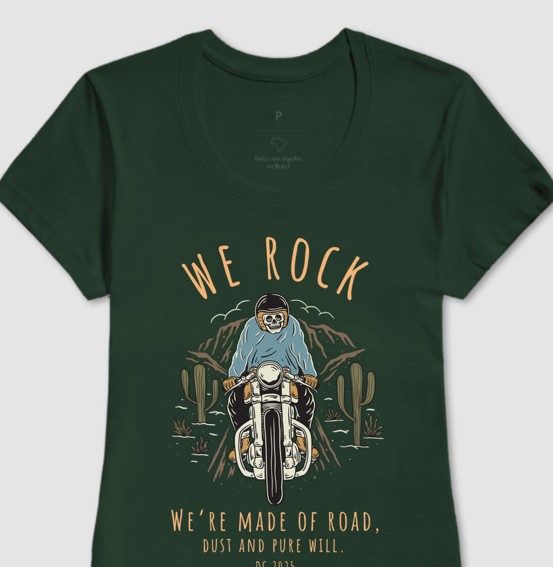 camiseta werock road feminino