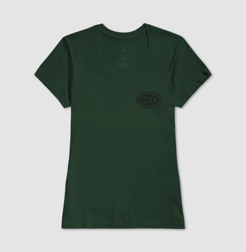 camiseta werock oval feminina