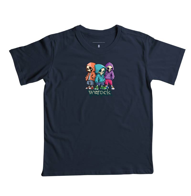 camiseta infantil werock brothers
